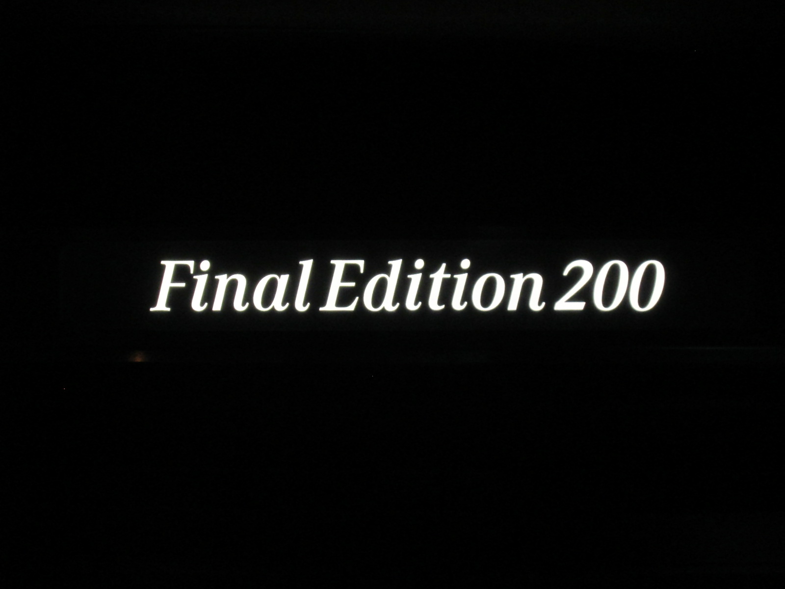 G500 Cabrio Final Edition200  世界200台限定